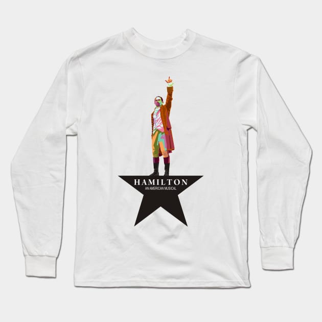 hamilton Long Sleeve T-Shirt by rifaisetyo